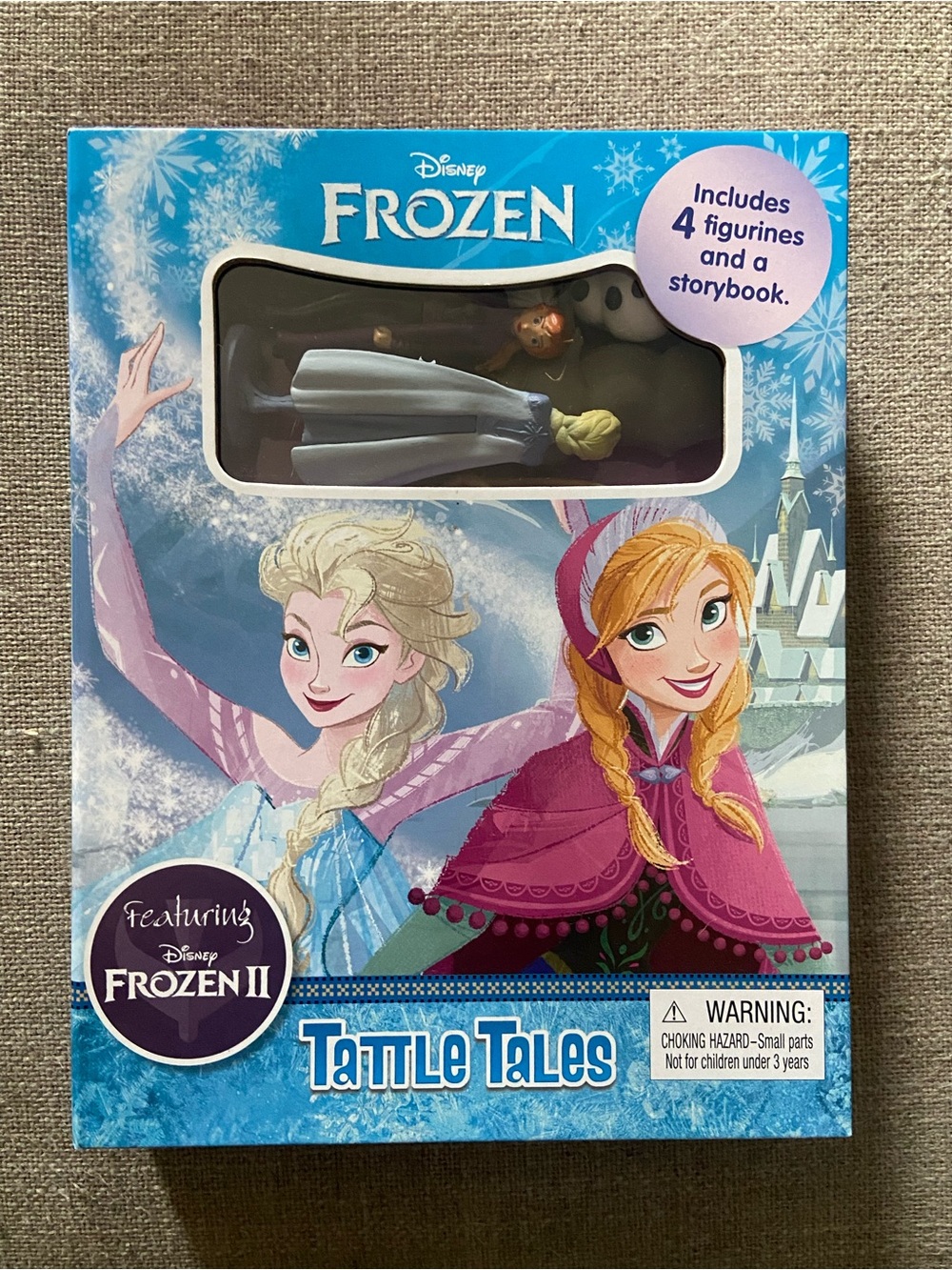 Disney Frozen Book With Figures